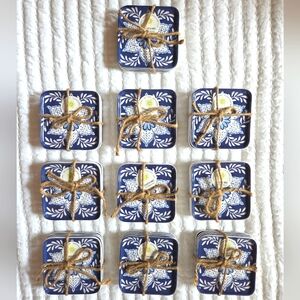 Set of 40 Coasters Melamine Coasters Party Favors NWT